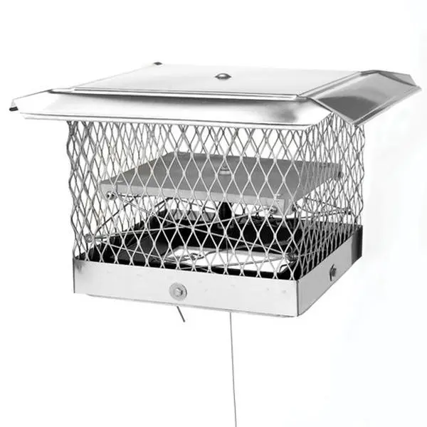 8 in. x 13 in. II Chimney Cap-Damper