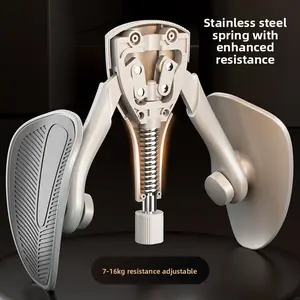 Kegel trainer male pelvic floor muscle leg pinch leg muscle pc muscle repair device household thin inner thigh Healthcare Tool Kit Equipment Black