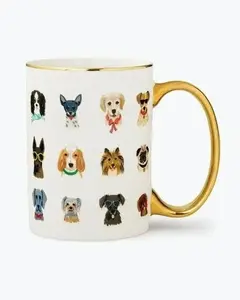 Multi - Dog Days Porcelain Mug - Rifle Paper Co