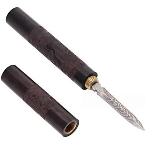 Stainless Steel Puerh   with Wooden Handle Professional Ice Pick &  Cake Tool for Breaking Bricks Multi-functional  for Kitchen Bars Picnics Camping   Option