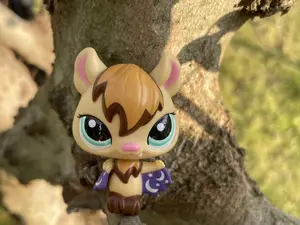 Mini Pet Shop New Bat Shorthair Cat Collie Dachshund Cocker Spaniel  Great Dane Action Figure Toy for Kids Christmas Xmas Birthday Gift