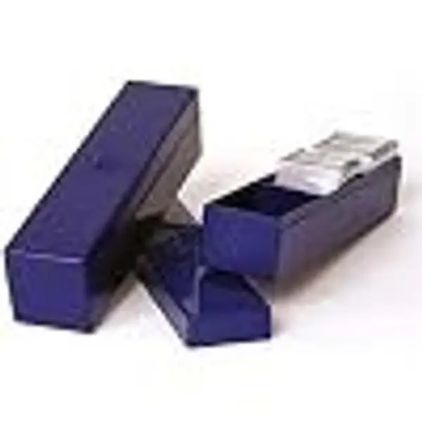 Plastic 2 x 2 Coin Storage Box Two Pack