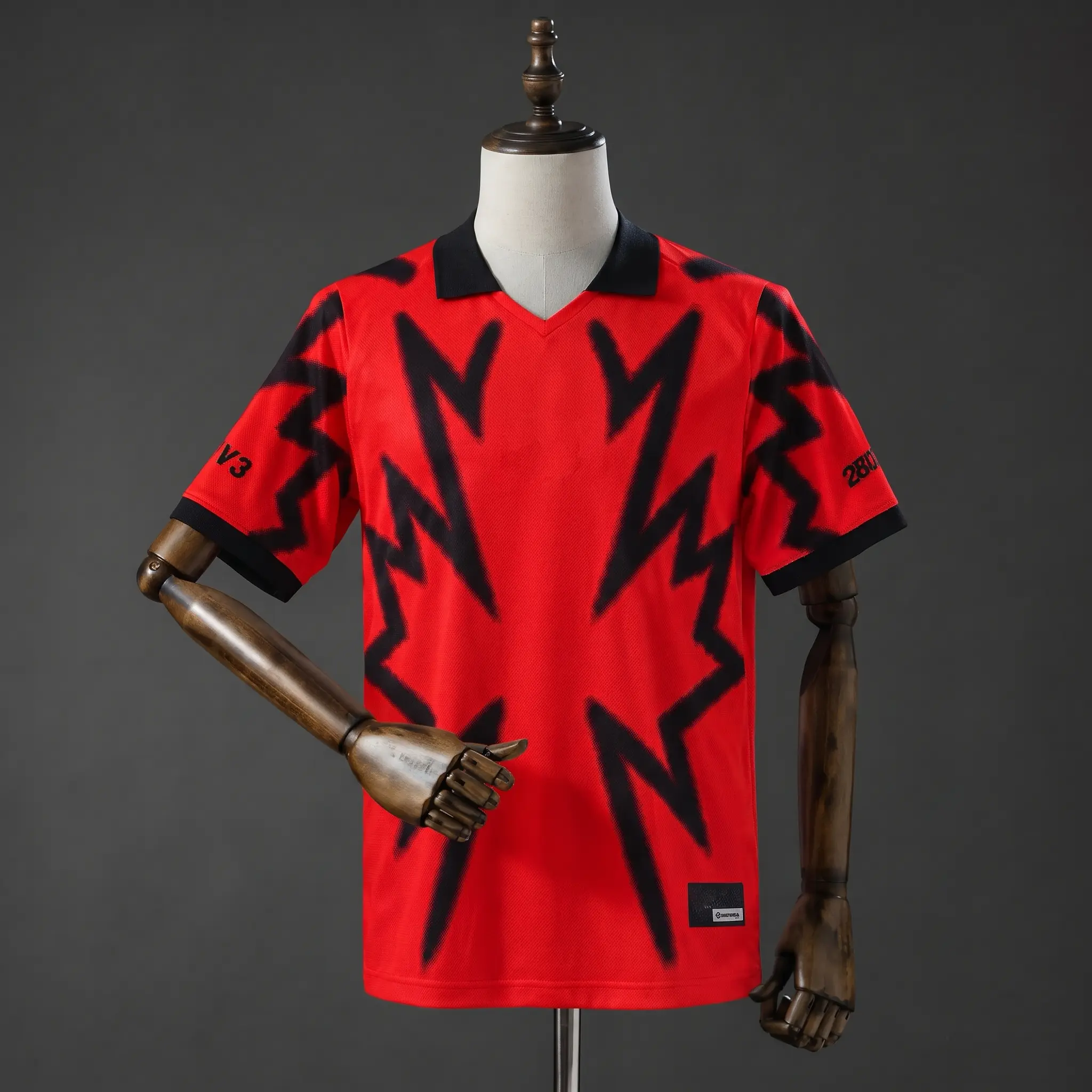 Cactus Jack Canada Total 90 Retro Soccer Jersey, Men's Vintage Football Shirt, Short Sleeve Fan Top