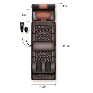 Cervical lumbar intelligent cushioncushion massage mattress electrichousehold multi-function massagermassage cushion Comfort Relaxing