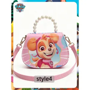 1 Pc Cartoon Rescue Dogs Theme Handbag, Flap Crossbody Purse, Cute Party Favors & Home Room Decor, Ideal Gift for Birthday Christmas Valentine's Day Souvenirs for Friends