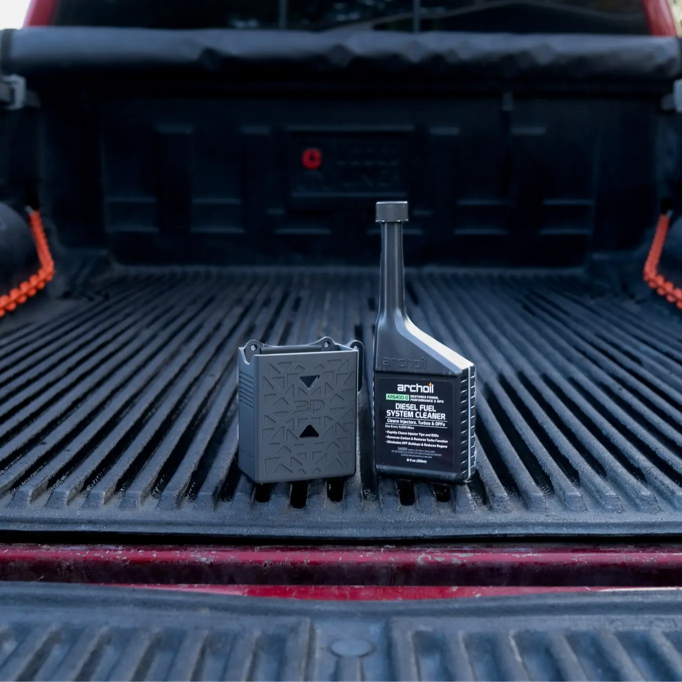 TripleD Tools DieselDock V2 Bottle Holder for ArchOil AR6500 40 oz – Stronger Magnets, Spill-Proof, Rugged 3D Printed Mount, Made in USA