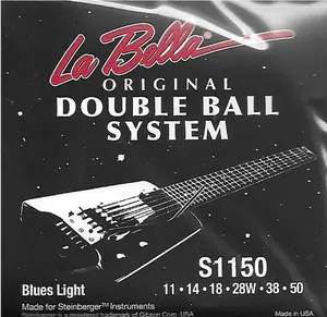 New S1150 LaBella Steinberger Double Ball-End S-Series Guitar Strings S1150 - HeadlessUSA