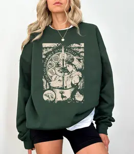 Vintage Princess Mononoke Sweatshirt, Mononoke Shirt, Ghibli Totoro Sweatshirt, Ghibli No Face Hoodie, Hayao Miyazaki, Howl's Moving Castle Tee, Calcifer Shirt