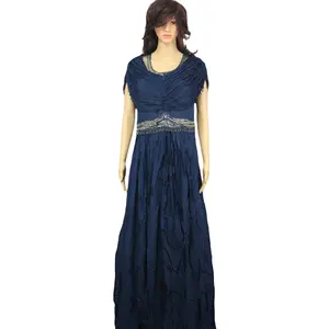 Simple and Elegant Pure Crepe Silk Gown