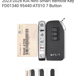 2023-2026 KIA Niro Smart Remote Key FD01340 95440-AT010 7 Button