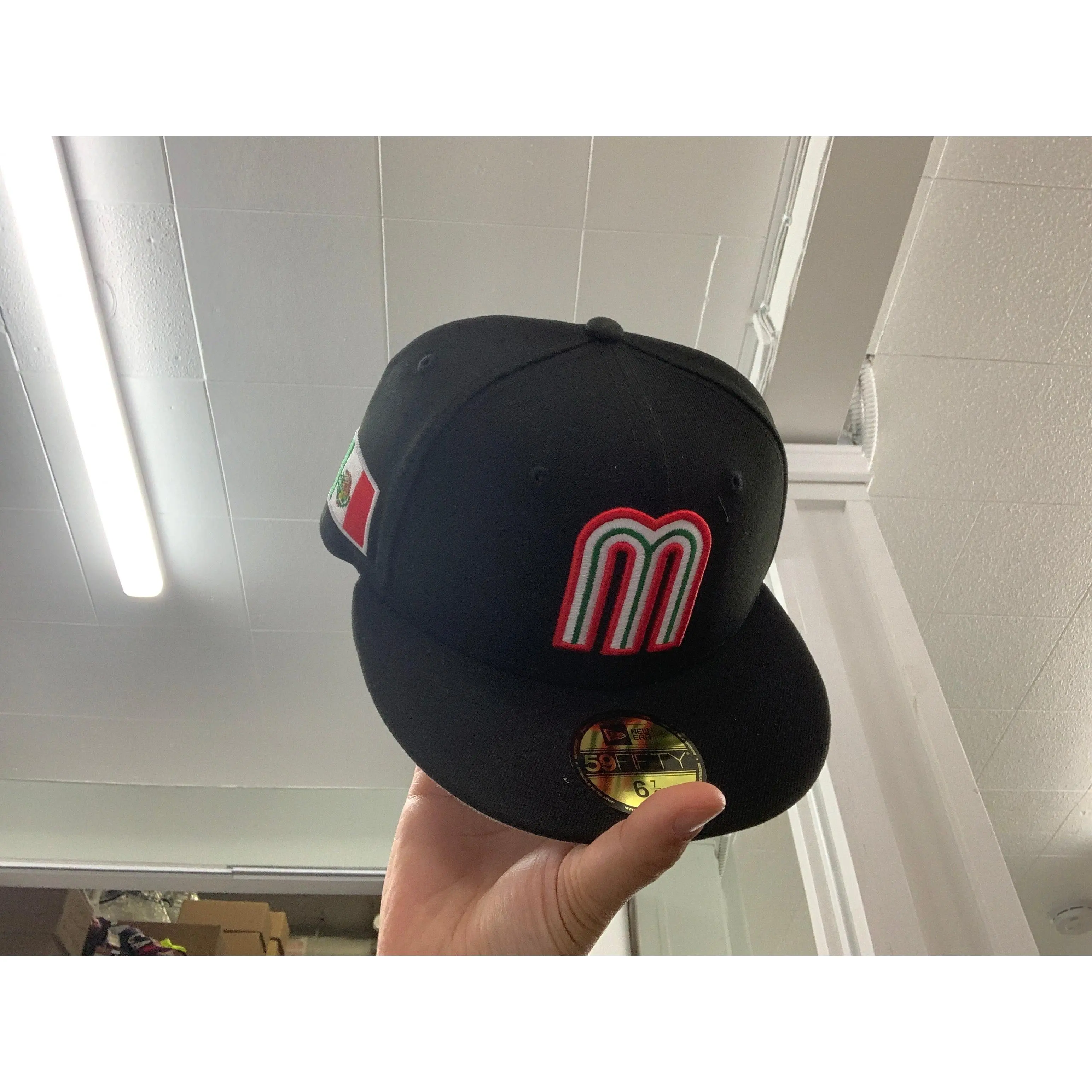 Men Mexico hat 59fifty black