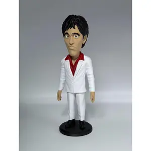 💼 The Boss from Miami - Iconic Crime Legend Figurine | High-Quality Caricature Statue (10.5 Edition)