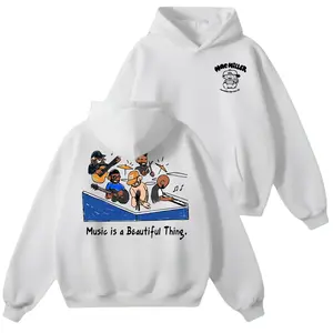 16BARS Music is a Beautiful Thing Hoodie Mac Miller Tiny Desk T-Shirt Vintage Graphic Rap Tee Unisex Hip Hop Mac Miller Outfit Gift For Fans All Seasons