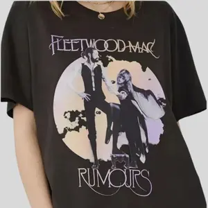 Fleetwood Mac Rumours Vintage Tee, Retro 90s Y2K Music Shirt, Classic Rock Band Aesthetic Unisex