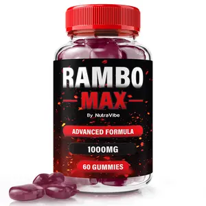 Rambo Max Gummies - Advanced Formula Gummies with Natural Ingredients for Health & Wellness