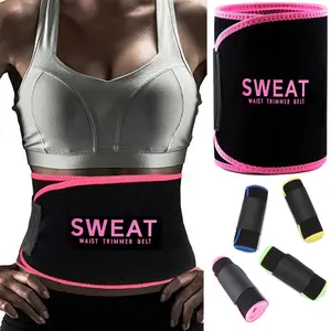 Sweat Waist Trimmer for Women and Men Sweat Band Waist Trainer for High-Intensity Training & Workouts Corset ,Wrap Workout Belt Sweat Belly Band Sports Girdle Sauna Suit