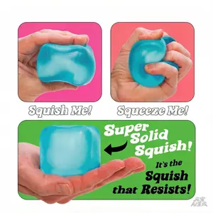 1-Piece Set Box Malt Sugar Stress Relief Fidget Toys, Sensory Bundle, Creative Slow-Return Squishy, Party Gift, 3 Different Styles