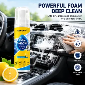 multipurpose foam cleaner rich foam spray sofa cleaning carpet care kitchen cleaner upholstery wash dashboard care multi surface spray interior detailing home cleaning foam wash