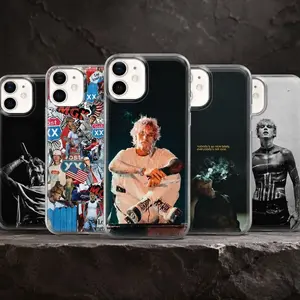 Machine Gun Kelly (MGK) Collage Phone Case for iPhone 17, 16, 15, 14, 13, 12, 11, X & Samsung Galaxy S21, S22, S23, S24, S25 Series | Protective Fan Art Cover Gift for MGK Fans