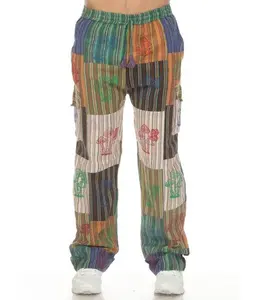 Caravan Closet Stonewashed Dharke Patch Unisex Trouser