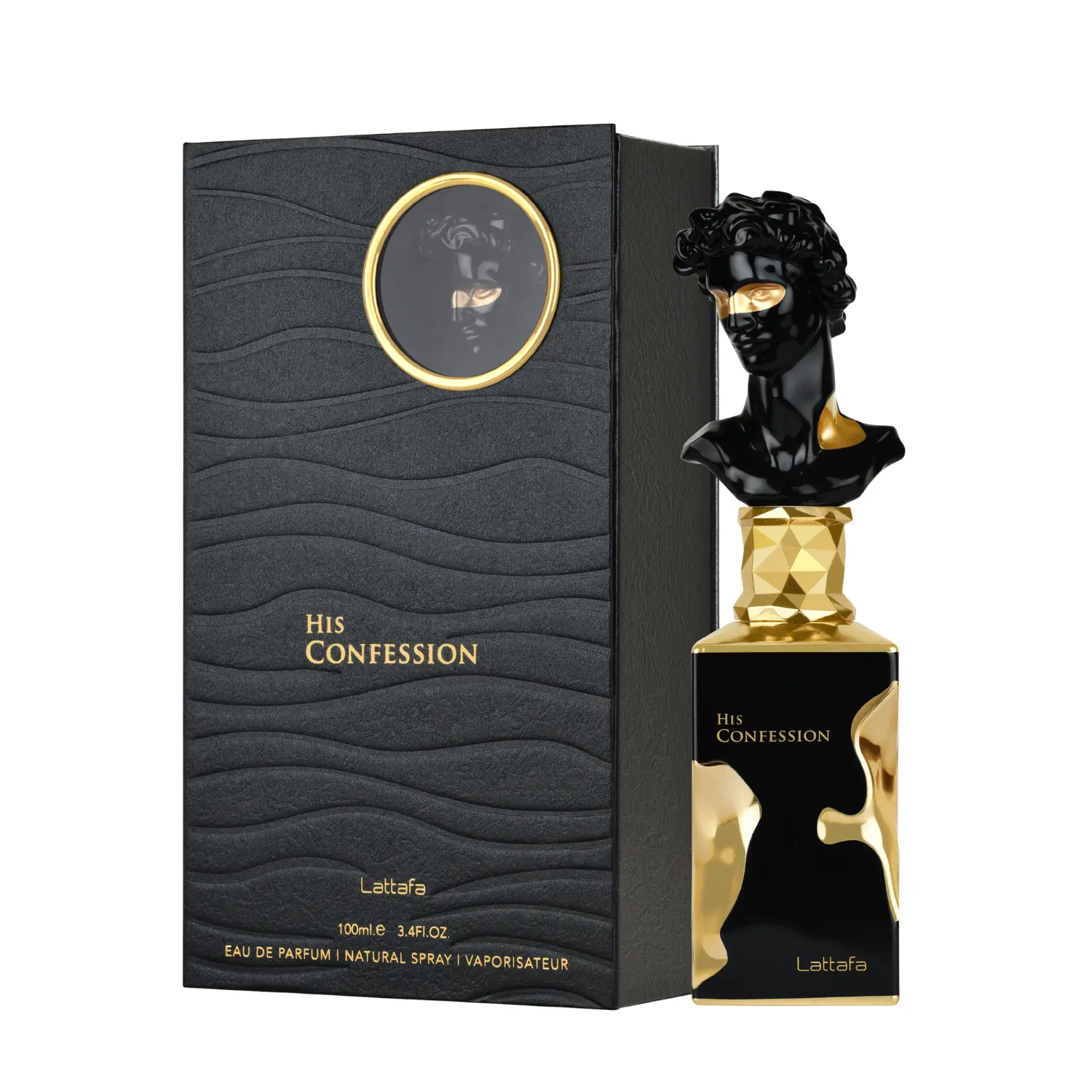 Lattafa Asad Elixir + His Confession EDP 100ml Spray Bundle