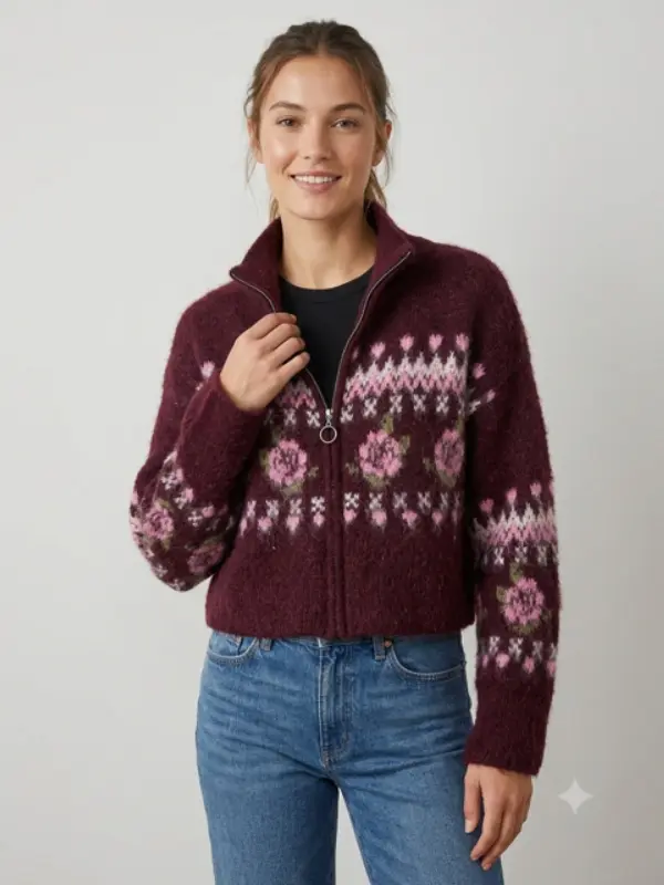 Wild Fable Lady's Original Long-Sleeve Casual Pullover Hoodie, Solid Sweatshirt Top with Kangaroo Pocket, Authentic Overstock Women's Top