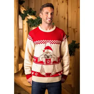 Adult Sloth Ugly Christmas Sweater