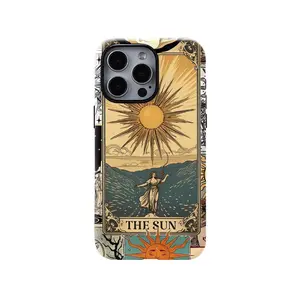 Lucky Sun Compatible with iPhone 17 Pro Max Case Tortoise Shell Phone Case for Women Girl Shockproof TPU and Hard PC Protective Cove