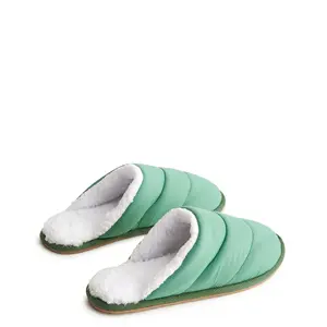 Vera Bradley Women's Featherweight Slippers Beryl Green
