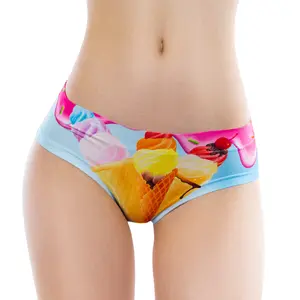 Memème Women’s Ultra-Comfortable SWEET ME - Ice Cream - Panties | Breathable Cotton Crotch, Stretchy Fit, No Elastic Bands