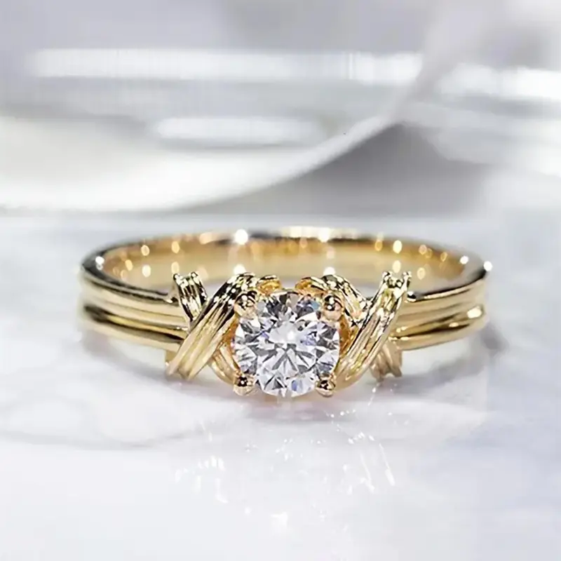 Elegant Rhinestone Decorated Ring, Beautiful Rings, Fashion Engagement Rings, Fashionable Jewelry, Fashion Accessories for Women for Party, Daily Clothing Decor, Trendy Wedding Engagement Anniversary Party Jewelry Gifts