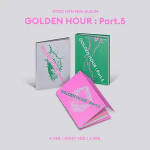 [Pre Order] ATEEZ - GOLDEN HOUR : PART.5 14TH MINI ALBUM STANDARD