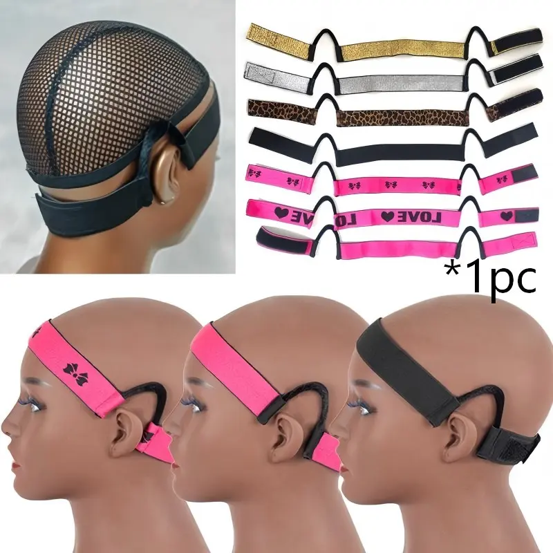 Adjustable Earless Woggle Band, Durable Comfortable Hair Accessory, Fashionable Headband for Daily Use, 1pc Elastic C-Shaped Design, Elastic Fashion Headbands, Stretchy Headbands
