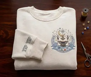 Appa Embroidery Sweatshirt – Flying Bison Hoodie for Avatar Lovers