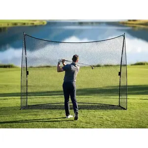 Portable Golf Hitting Net for Backyard - 10x7 ft Practice Net with Carry Bag, Ideal for Indoor & Outdoor Swing Training