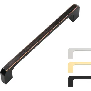 10 Pack Oil Rubbed Bronze Cabinet Pulls 3.75 Inch Handles for Cabinets and Drawers - Kitchen Hardware