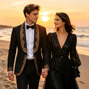 Ready-to-Wear Date Night Tuxedo 5-Piece Set, No Extra Shopping Needed