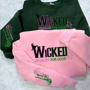Wicked Changed for Good Embroidered Sweatshirt, Wicked Fan Gift Sweatshirt, Wizard Movie, Wicked Musical Fan Gift, Wizard of Oz shirt