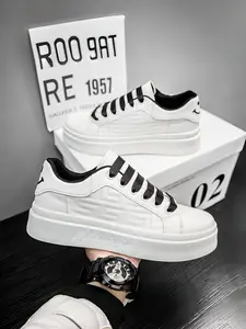 Men's Comfortable Breathable Anti-Slip Casual Shoes, Trendy Sporty Sneakers, Fashion Board Shoes, Versatile Low-Top Trainers