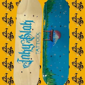 This Mountain 1of1 custom  mini skateboard deck innovation