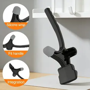 Iliopsoas pelvic relaxation hook, deep hip flexor massager, precisely targets deep muscles, dual-point positioning, relieves lower back and hip tension caused by prolonged sitting and exercise, ergonomic and easy to operate.