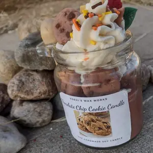 Fresh Baked Cookies Dessert Candle