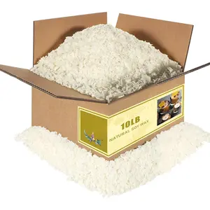 10LB Soy Wax for Candle Making,  Soy Wax -  Candle Wax- No additives and Pure,  Candle Wax for Candle Making