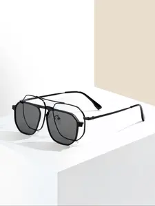 Unisex Simple Style Plain Color Glasses, Trendy Casual Rectangle Frame Glasses for Everyday Use, Fashion Accessories for Outdoor Activities