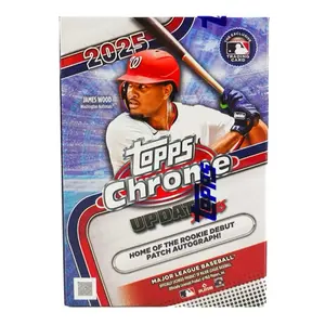 2025 Topps Chrome Update Series Baseball Blaster Box