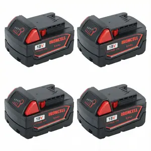 18V 8.0Ah Replace for Milwaukee M18 Battery 48-11-1850 48-11-1840 48-11-1852 48-11-1815 Cordless Power Tools Lithium-Ion Battery