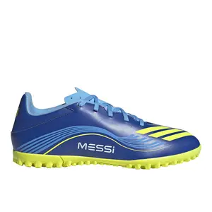 adidas Mens F50 Messi Club Turf Soccer Cleats  - Blue