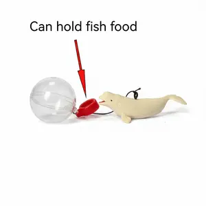 6pcs Floating Fish Tank Decorations, Realistic Small Animals, Aquarium Landscape, Water Box Decoration, 6 Types of Simulated Fish