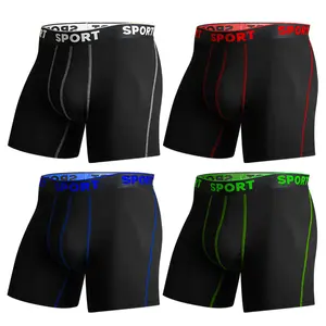 4 Pack Mens Bamboo Fiber Boxer Shorts Briefs,Men Anti Chafing Breathable Underwear Boxer Trunks,Mens Underwear for All Seasons
