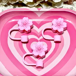 Pink Flower Charm (Great for Stanley Cups)